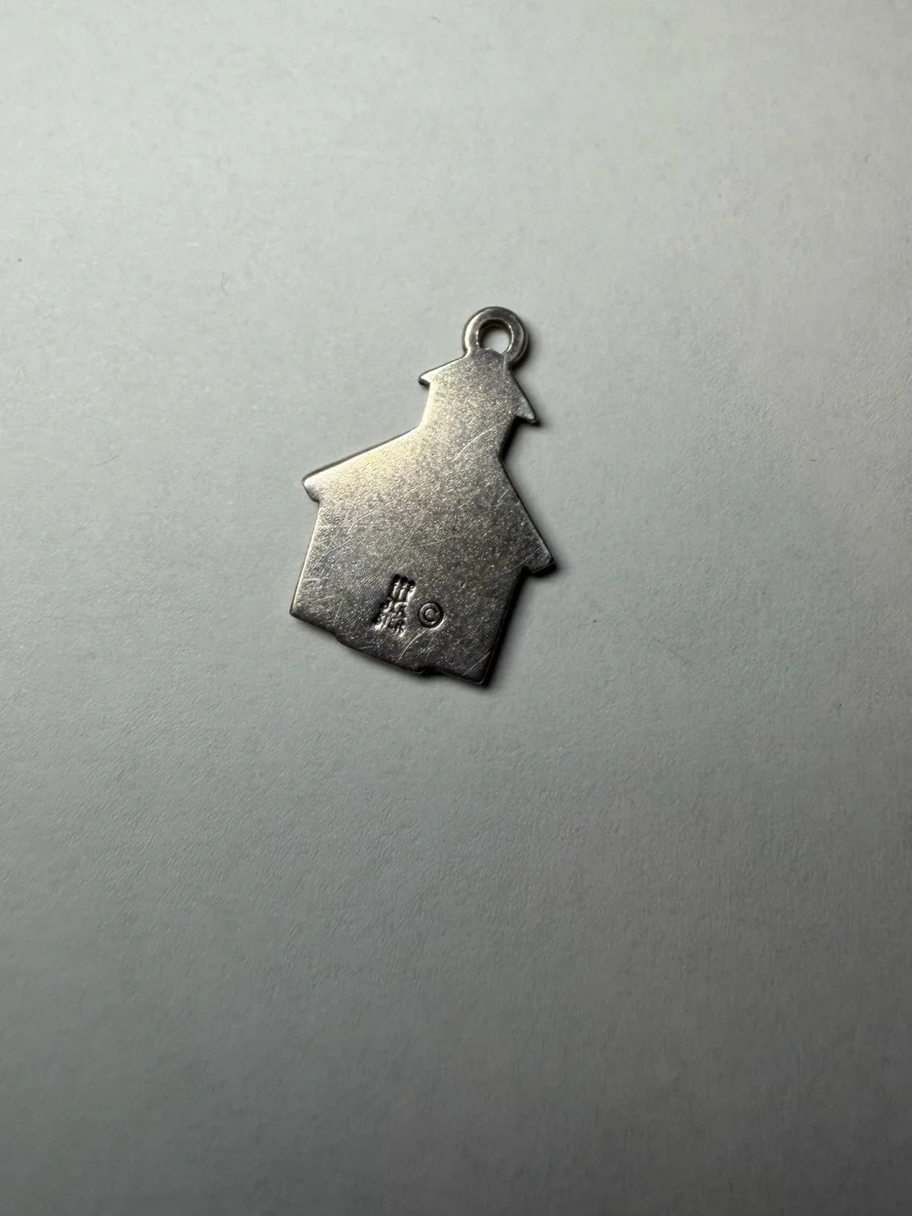 James Avery Silver School House Charm Bracelet Pendant
